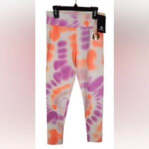 NWT Girls Converse Tye Dye Leggings - Size L